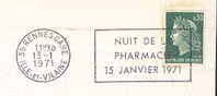 1971 France 35 Rennes Pharmacie  Pharmacy  Farmacia Sur Lettre éntiere - Apotheek