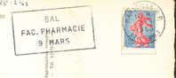 1963 France 13  Marseille  Pharmacie  Pharmacy  Farmacia  Sur Lettre éntiere - Pharmazie