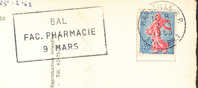 1963 France 13  Marseille  Pharmacie  Pharmacy  Farmacia  Sur Lettre éntiere - Pharmacie
