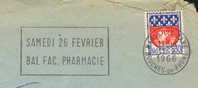 1966 France 13  Marseille  Pharmacie  Pharmacy  Farmacia  Sur Lettre éntiere - Pharmacy