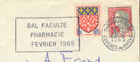 1965 France 13 Marseille  Pharmacie  Pharmacy  Farmacia  Sur Lettre éntiere - Apotheek