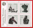 POLONIA  1992  SCULTURE DEL MUSEO NAZIONALE DI VARSAVIA. BF YT 129 MNH** - Blocs & Feuillets