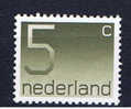 NL+ Niederlande 1976 Mi 1065A OG Ziffernserie - Unused Stamps