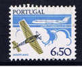 P+ Portugal 1980 Mi 1475 Mng / OG Flugzeug - Unused Stamps