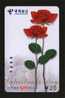 China Rose- Saint Valentine´s Day ,used Phonecard - Chine