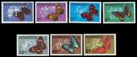 (002) Dominica  Butterflies / Papillons / Schmetterlinge / Vlinders  ** / Mnh  Michel 430-436 - Dominique (1978-...)