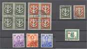 SWITZERLAND, GOOD GROUP SEMIPOSTALS 1936-48 USED - Collections