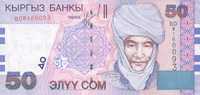 KYRGYZSTAN   50  SOM  2002   KM#20  PLANCHA     DL-6094 - Kirgizïe