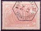 Belgie Belgique CF SP 11 Cote 1.00 €  BRUXELLES (DUQUESNOY)  Cachet Hexagonal Stempel - Used