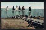 Early Postcard Yachts In Bay Aberystwyth Cardigan Wales - Ref B 141 - Cardiganshire