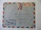 1955 MARCOPHILIE LETTRE:DU CAMEROUN FRANCAIS:PENJA RECOMMANDE 775 DOUALA CHARGEMENT PAR AVION:FLERS DE L'ORNE  / FRANCE - Covers & Documents