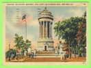 NEW YORK CITY, NY - SOLDIER'S AND SAILOR'S MONUMENT - ANIMATED - TRAVEL IN 1947 - - Andere Monumenten & Gebouwen