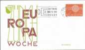 FDC - 1961 SETTIMANA EUROPEA - 1961