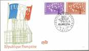 FDC - 1962 FRANCE - 1962