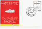 2004 Italia  Carte Maximum   Chaussure  Scarpe - Textil