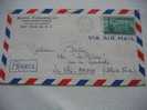 1955 MARCOPHILIE LETTRE DES ETATS UNIS:NEW-YORK  POUR LE VAL ANDRE COTE DU NORD 22  FRANCE / AIR MAIL - 2c. 1941-1960 Lettres