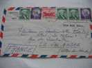 1957 MARCOPHILIE LETTRE DES ETATS UNIS:NEW-YORK  POUR LE VAL ANDRE COTE DU NORD 22  FRANCE / AIR MAIL - Cartas & Documentos