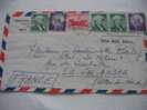 1957 MARCOPHILIE LETTRE DES ETATS UNIS:NEW-YORK  POUR LE VAL ANDRE COTE DU NORD 22  FRANCE / AIR MAIL - Covers & Documents