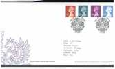 2003 Machin High Values "Windsor" Cancel GB FDC First Day Cover - Ref B142 - 2001-2010 Em. Décimales