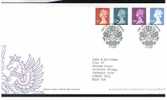 2003 Machin High Values "Windsor" Cancel GB FDC First Day Cover - Ref B142 - 2001-2010 Dezimalausgaben