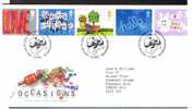 2002 Occasions GB FDC First Day Cover - Ref B142 - 2001-2010 Dezimalausgaben