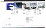 2002 Airliners GB FDC First Day Cover - Ref B142 - 2001-2010 Em. Décimales