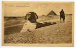 EGYPTE.-CAIRO.-CAIRE.-Sph Ynx  And Pyramids  .-KLM  463 - Otros & Sin Clasificación