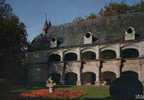 CPSM. DAMPIERRE. CHATEAU DE LA RENAISSANCE XVI EME. LA FACADE FORMEE DE 2 GALERIEES SUPERPOSEES. DENTELLEE. - Dampierre-sur-Boutonne