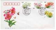 2003 CHINA 2003-4 Lily Flower FDC - 2000-2009