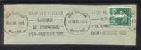 1926 France 69  Flamme Krag  Lyon Terreaux  Gymnastique  Gymnastics Ginnastica  Sur Fragment - Gymnastik