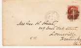 C-V016/ KANADA   Fredericton N. B.  1883 Mit 3 C. Victoria - Storia Postale