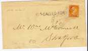 C-V027/  KANADA - Mahnung Vom Sheriff Stratford 1884 (Not Called For) - Storia Postale