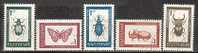 BULGARIE - 1968 - Series Courants - Insectes - 5v Obl. - Used Stamps