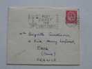 1964 MARCOPHILIE LETTER OF GREAT-BRITAIN:EDIMBURGH POUR FLERS DE L'ORNE 61  FRANCE BY AIR MAIL PAR AVION POST CHRISTMAS - Frankeermachines (EMA)