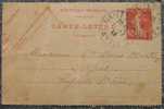FRANCE - CARTE-LETTRE - 11 Juillet 1914 - AIX LES BAINS (SAVOIE) - Cartoline-lettere