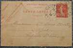 FRANCE - CARTE-LETTRE - 11 Juillet 1914 - AIX LES BAINS (SAVOIE) - Kartenbriefe