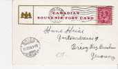 Can078/ KANADA -  Toronto Hafen 1904, Souvenierkarte, Wappen/Flaggen - Covers & Documents