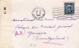 Can082/ KANADA -  Brief An Das Rote Kreuz (red Cross) Genf. Deut./Can. Zensur - Briefe U. Dokumente