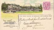 Can084 KANADA - / CPR-GA, Chalet Lake Louise 1911 Nach Berlin - Lettres & Documents