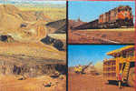 AUSTRALIA : 1981 : Post.Stat. : MINING,TRANSPORT,TRAIN,LORRY,CRANE,DERRICK, - Interi Postali