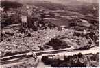 26 - Crest - Vue Générale Aérienne - Au Premier Plan, La Drome; Dans Le Fond Le Donjon - Crest