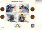 Norway Olympic Mini-sheet - Norvege Feuillet Minuature Olympic - Ungebraucht