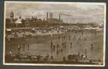 THE SANDS FROM PIER, CLEETHORPES, VINTAGE POSTCARD - Andere & Zonder Classificatie