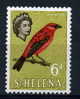 St  Helena    1961   6d  Red, Sepia  And Light Yellow Olive - Saint Helena Island