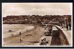 Real Photo Postcard Swanage Promenade Looking South Dorset - Ref B143 - Swanage