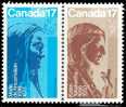 Canada (Scott No. 885-86 - Marie De L'Incarnation - Catherine Tekakwitha) [**] - Unused Stamps