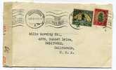 1941  Censored   Letter To USA - Lettres & Documents