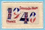 FANTAISIE BRODEES --  Sopuvenir From 1940 - Ricamate