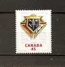 Timbres  Neufs Du Canada  Conseil Canadien Des Chevaliers De Colomb - Unused Stamps