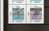 Timbres  Neufs Du Canada Jeux Olympiques De Calgary  Hockey Sur Glace, Biathlon - Neufs